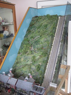 Cliff Tramway with backscenes fitted